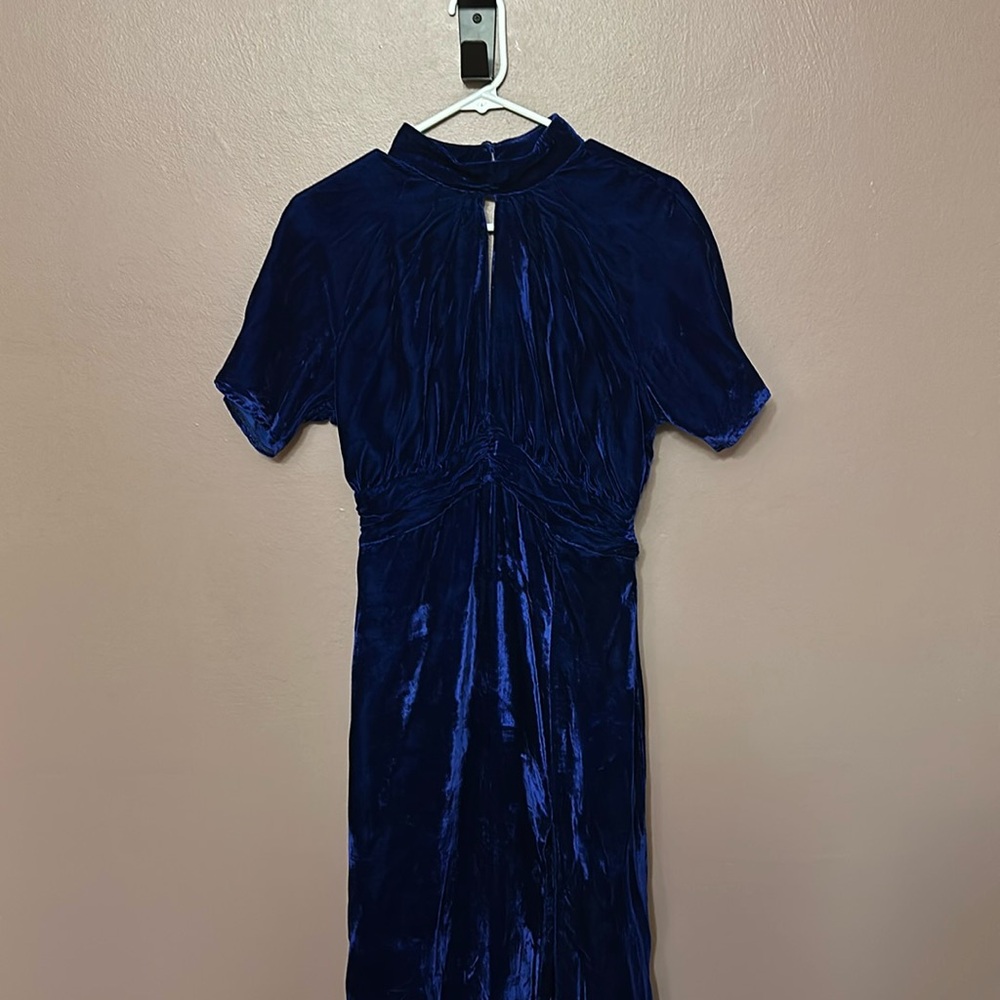 Electric blue believer dress from revolve